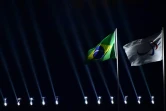 Vue de la cérémonie d'ouverture des Jeux Paralympiques au stade Maracana à Rio de Janeiro au Brésil, le 7 septembre 2016