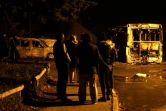 Un bus mais également des voitures ont été incendiés à Beaumont-sur-Oise le 23 novembre 2016