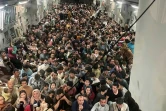 640 Afghans évacués par un avion cargo C-17 de l'US Air Force, dimanche 15 août 2021