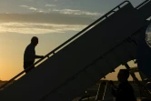 Joe Biden embarque dans Air Force One, le 20 juin 2024 dans le Delaware