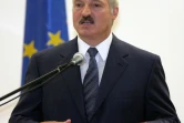 Le président du Bélarus Alexander Loukachenko, père de l'actuel patron du comité olympique de son pays, le 6 septembre 2009 à Vilnius