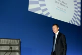 Le directeur général d'Air France-KLM Benjamin Smith le 20 février 2019 à Paris lors de la présentation des résultats du groupe 