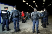 Des gendarmes dispersent les participants de la rave-party qui s'est déroulée durant 36 heures à Lieuron (Ille-et-Vilaine), le 2 janvier 2021