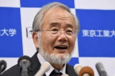 Yoshinori Ohsumi, lauréat du prix Nobel de médecine 2016, à Tokyo le 3 octobre 2016
