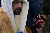 Khaled Al-Falih, ministre saoudien de l'Energie et du pétrole lors d'une réunion de pays producteurs à Alger le 23 septembre 2018