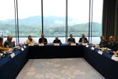 La secrétaire d'Etat américaine Janet Yellen lors d'une rencontre avec des chefs d'entreprises à Canton, le 5 avril 2024