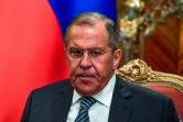 Le ministre russe des Affaires étrangères Sergueï Lavrov, le 11 mai 2018 à Moscou