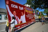 Des partisans de Gotabaya Rajapaksa célèbrent sa victoire à l'élection présidentielle au Sri Lanka, le 17 novembre  2019 à Colombo
