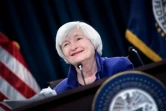 La présidente de la Fed Janet Yellen à Washington, le 13 décembre 2017