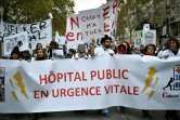Manifestation pour un "plan d'urgence de l'hôpital public", le 14 novembre à Paris