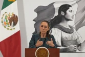 La présidente du Mexique, Claudia Sheinbaum, le 19 mai 2025 à Mexico