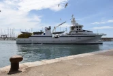 Un senneur dans le port de Sète, dans le sud-est de la France, le 22 mai 2017