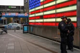 Des policiers à Times Square, à New York, le 8 mai 2021