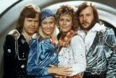 Le groupe suédois Abba lors du Concours de l'Eurovision, le 9 février 1974