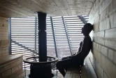 L'acteur Jasper Paakkonen, propriétaire de Löyly, le 7 juillet 2016 dans le sauna à Helsinki 