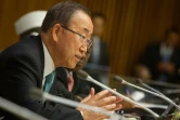 Le Secrétaire général de l'Onu  Ban Ki-moon le 29 septembre 2015 à New York 