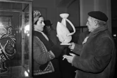 Pablo Picasso et Françoise Gilot en novembre 1948 à Paris