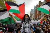 Manifestation pro-palestinienne à Londres le 15 mai 2021