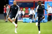 Mbappe-Dembele, la jeunesse française à l'attaque, le 15 juin à Kazan lors d'une séance d'entraînement