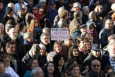Manifestation de soutien à Cédric Herrou le 4 janvier 2017 devant le palais de justice de Nice