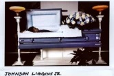Johnson "John John" Liggins Jr., 17 ans, repose au funérarium de Chicago en novembre 2017