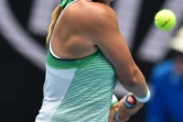 La Bélarusse Victoria Azarenka face à la Monténégrine Dank Konvinic, à l'Open d'Australie, le 26 janvier 2016 à Melbourne