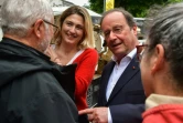 L'ancien président socialiste François Hollande en campagne pour les élections législatives à Tulle, en Corrèze, le 22 juin 2024