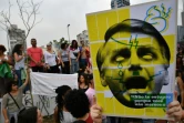 Des milliers de femmes sont descendues dans la rue contre la candidature de Jair Bolsonaro, le 29 septembre 2018 à Sao Paulo
