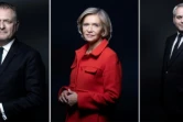 Les cinq candidats (g/d): Michel Barnier, Philippe Juvin, Valérie Pécresse, Xavier Bertrand et Eric Ciotti, à Paris. Combinaison photos réalisée le 9 novembre 2021