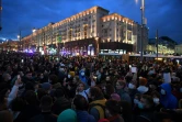 Manifestation de soutien à l'opposant russe emprisonné Alexeï Navalny, le 21 avril 2021 à Moscou