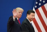 Donald Trump et Xi Jinping à Pékin, en novembre 2017