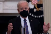 Le président américain Joe Biden à la Maison Blanche, le 24 mars 2021 à Washington