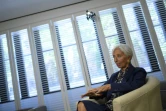 La directrice générale sortante du Fonds monétaire international (FMI), Christine Lagarde, au siège du FMI à Washington le 19 septembre 2019