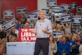 Le Premier ministre sortant et candidat conservateur, Stephen Harper, à London, en Ontario, le 13 octobre 2015