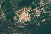 Image satellite du complexe nucléaire de Yongbyon, le 6 août 2012 en Corée du Nord