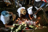 Hommage à Vanesa Campos dans le Bois de Boulogne où elle a été assassinée, le 24 août 2018