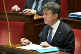 Le ministre des Outre-mer, Manuel Valls, à l'Assemblée nationale, le 23 janvier 2025 à Paris