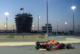 La Red Bull pilotée par Max Verstappen lors des essais de pré-saison sur le circuit bahréïni de Sakhir, le 14 mars 2021