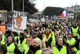 Des "gilets jaunes" manifestent à Béziers samedi 19 janvier 2019