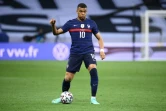 Kylian Mbappe avec la France contre Galles en match de préparation à l'Euro le 2 juin 2021 à Nice