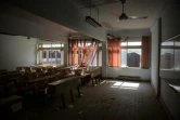 Une salle de classe de l'université de Mossoul le 13 juin 2017 en Irak