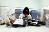 Un centre de transfusion sanguine à Sanaa, le 7 août 2017