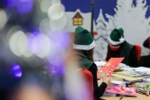 Les "lutins" du secrétariat du père Noël le 10 décembre 2020 à Libourne