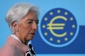 La présidente de la BCE, Christine Lagarde, le 17 avril 2025 à Francfort, en Allemagne