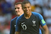 Kylian Mbappé et Antoine Griezmann aux anges après la qualification aux dépens de l'Argentine, le 30 juin 2018 à Kazan 