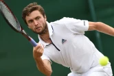 Gilles Simon au 4e tour du tournoi de Wimbledon le 10 juillet 2018