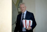 Le ministre de l'Economie et des Finances, Bruno Le Maire, à la sortie de l'Elysée, le 26 juin 2024 à Paris