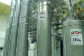 Photo diffusée par l'Organisation iranienne de l'énergie atomique le 4 novembre 2019 du centre d'enrichissement de la centrale nucléaire iranienne de Natanz