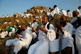 Des milliers de pèlerins musulmans rassemblés sur le Mont Arafat, au 2e jour du Hajj, le 11 septembre 2016 à La Mecque, en Arabie Saoudite