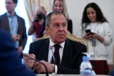 Le ministre russe des Affaires étrangères, Sergueï Lavrov, le 22 janvier 2018 à Moscou